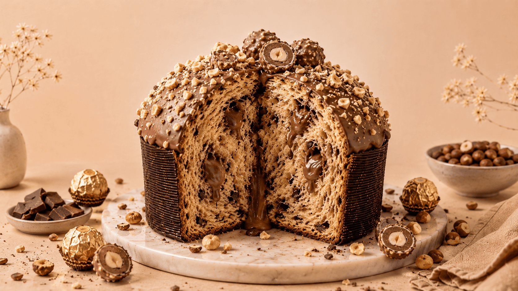 Rocher — Panettone